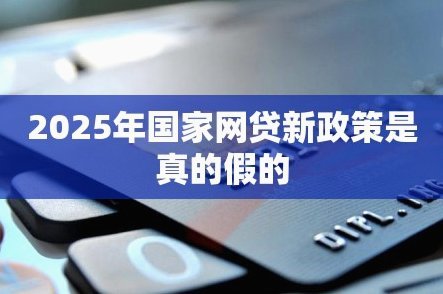网贷格局变：2025无视黑白户时代