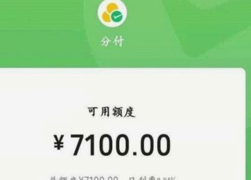 分付里面的额度怎么使用的